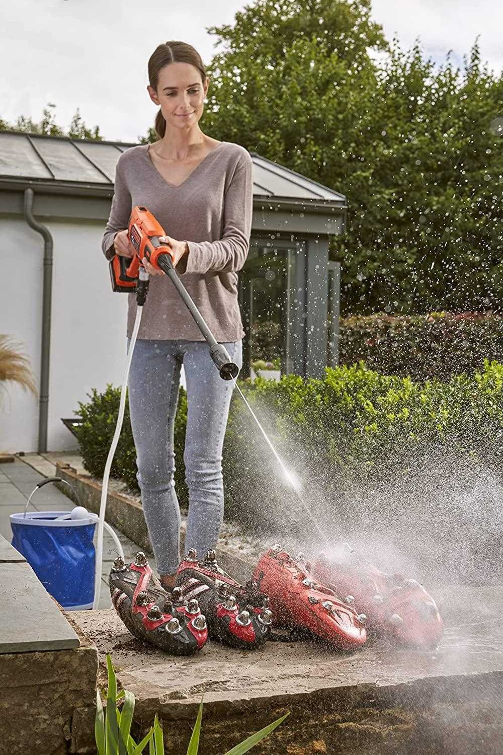BLACK AND DECKER BCPC20D1 CORDLESS HIGH PRESSURE CLEANER 20VOLT 24BAR 2SPEED - Image 6
