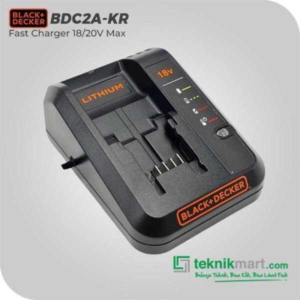 BLACK AND DECKER BDC2A FAST CHARGER 2AH 18/20 VOLT