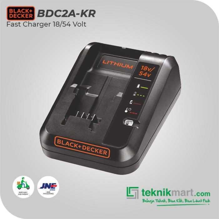 BLACK AND DECKER BDC2A FAST CHARGER 2AH 18/20 VOLT - Image 3