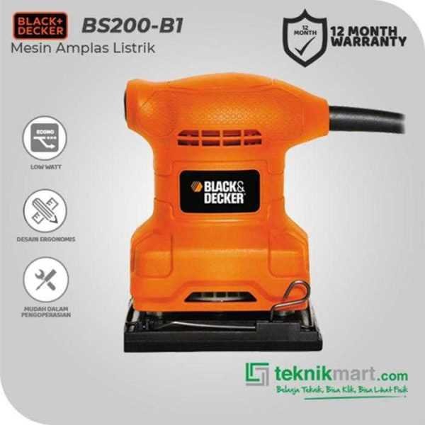 BLACK AND DECKER BS200 SANDER 200WATT 1/4" SHEET