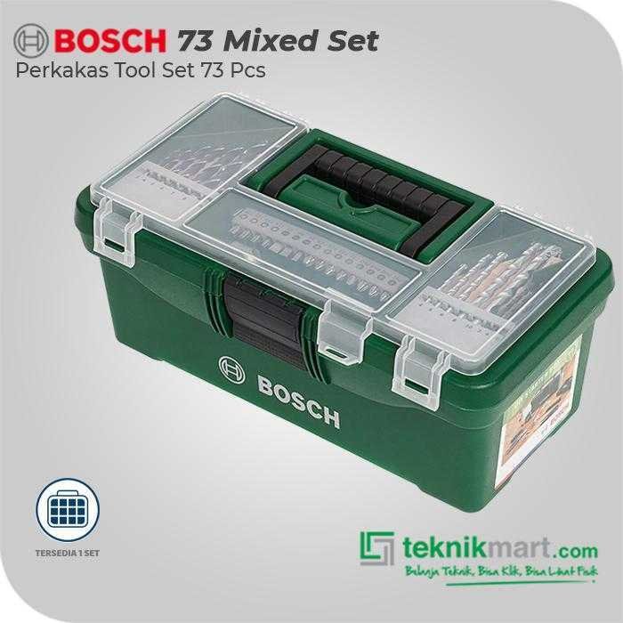BOSCH 73 PCS SCREWDRIVER BIT MIXED SET WITH STATER BOX