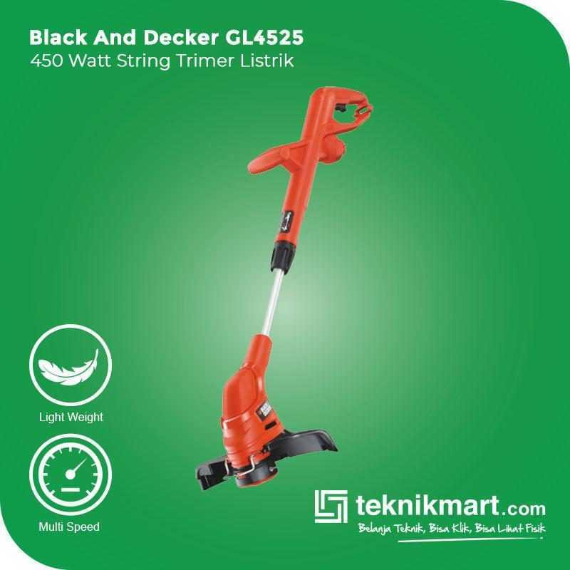 BLACK AND DECKER GL4525 STRING TRIMMER 450 WATT