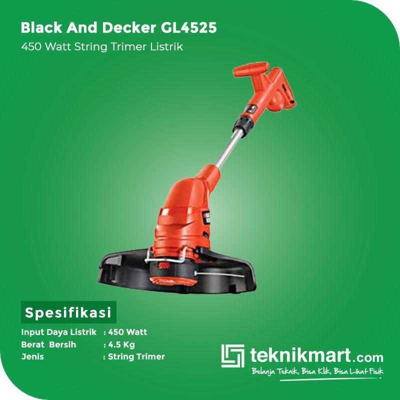 BLACK AND DECKER GL4525 STRING TRIMMER 450 WATT - Image 2