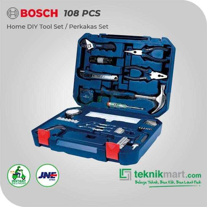 BOSCH 108PCS HOME DIY SET - Image 3