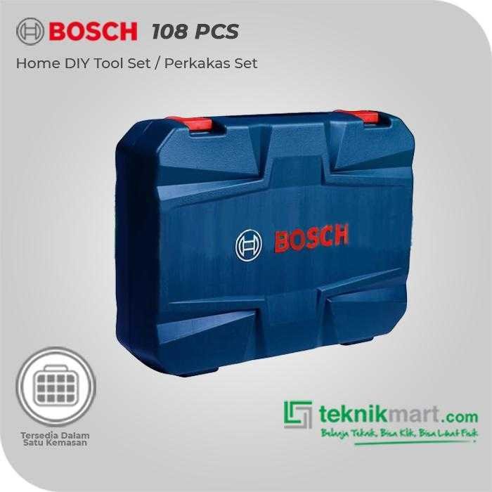 BOSCH 108PCS HOME DIY SET
