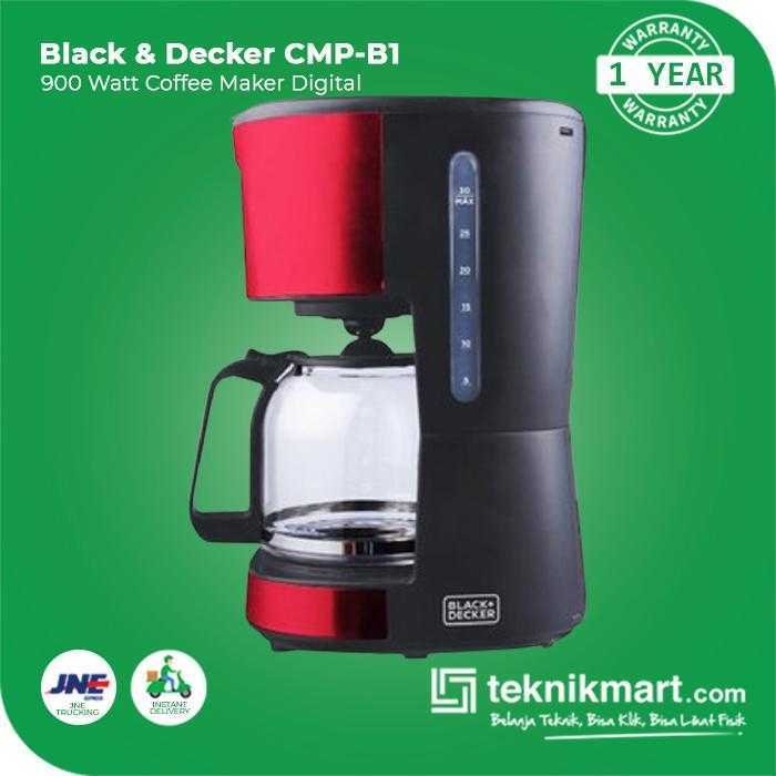 BLACK AND DECKER CMP COFFEE MAKER DIGITAL 900WATT - Image 3