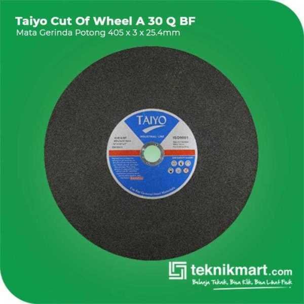 TAIYO A 30 Q BF CUT OF WHEEL FOR METAL BLUE LINE 405X3.0X25.4MM