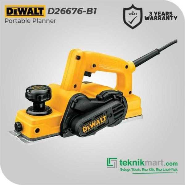 DEWALT D26676 PORTABLE HAND PLANNER 500WATT 17000RPM 1.5MM
