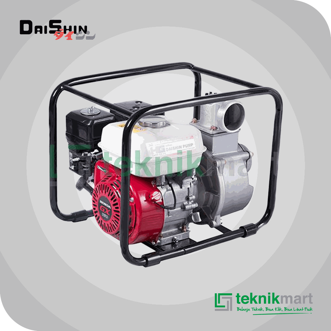 DAISHIN HONDA SCR 80 HX (GX 160) GASOLINE WATER PUMP 3"