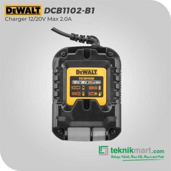 DEWALT DCB1102 CHARGER 12/18V 2.0 A