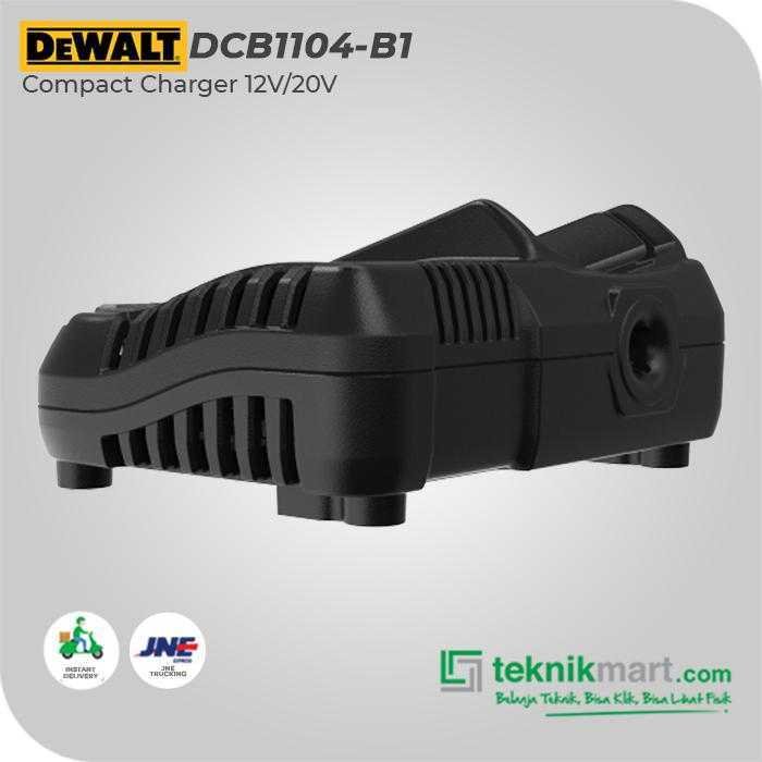 DEWALT DCB1104 COMPACT CHARGER 12V/20V XR 4A - Image 2