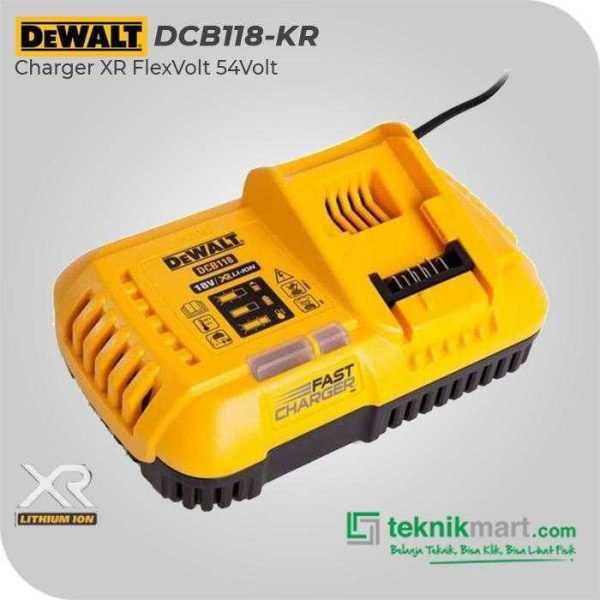 DEWALT DCB118 CHARGER FLEXVOLT 54VOLT