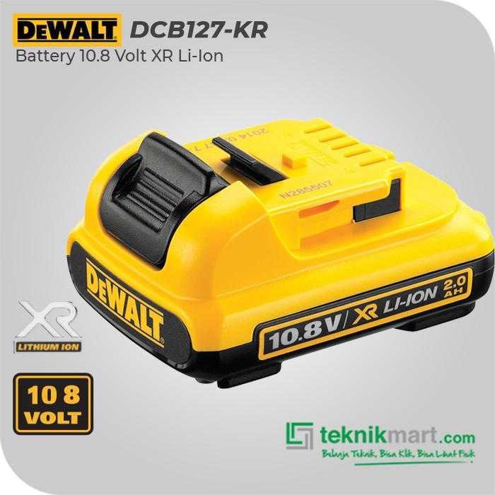DEWALT DCB127 BATTERY 10.8VOLT 2.0AH