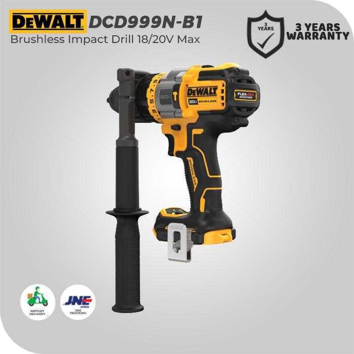 DEWALT DCD999N BRUSHLESS IMPACT DRILL 20V MAX FVA (UNIT ONLY) - Image 2