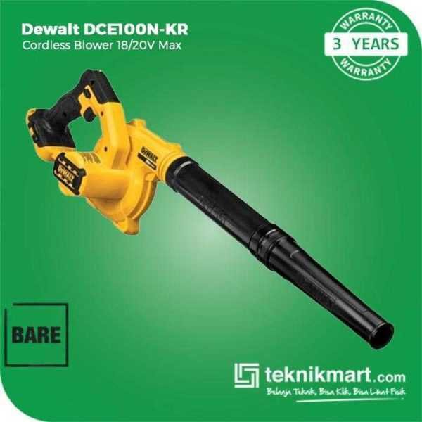 DEWALT DCE100N CORDLESS BLOWER 18V 0-18.000RPM (UNIT ONLY)