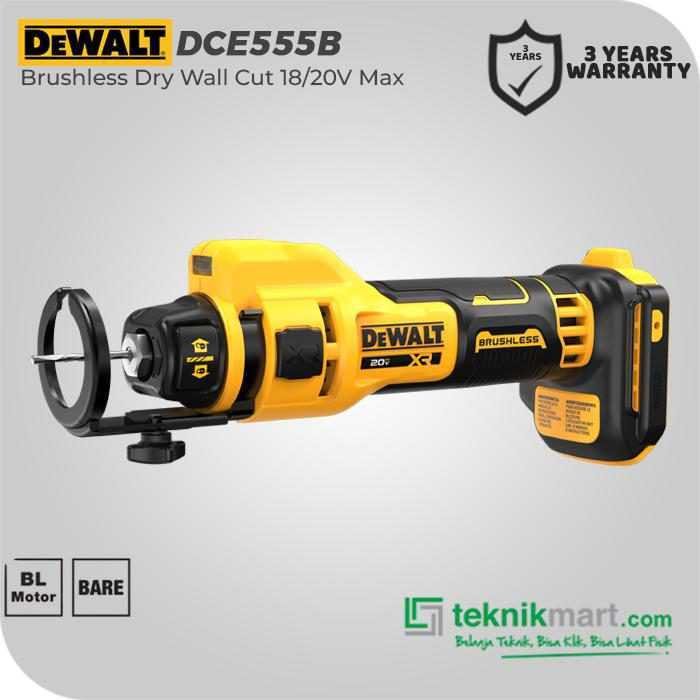 DEWALT DCE555B BRUSHLESS DRY WALL CUT 20V MAX 0-26.000RPM (UNIT ONLY)
