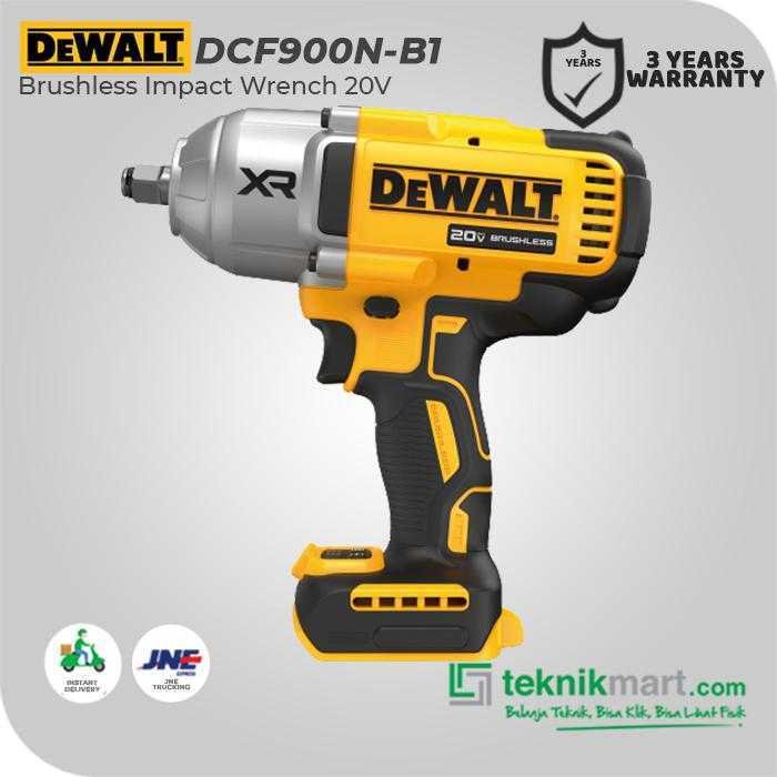 DEWALT DCF900N BRUSHLESS IMPACT WRENCH 20V MAX SQ 1/2" 1.898NM (UNIT ONLY) - Image 3