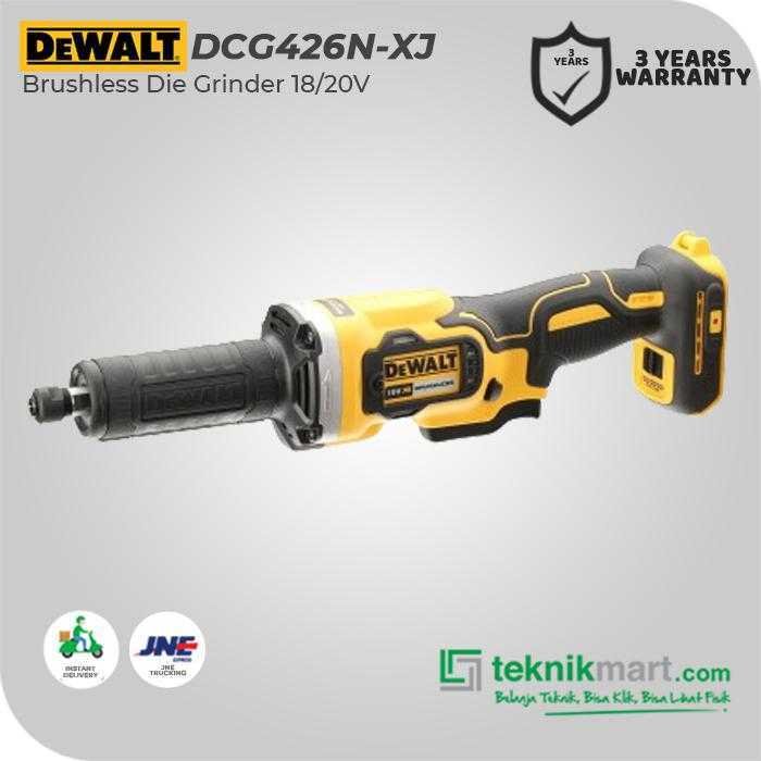 DEWALT DCG426N BRUSHLESS DIE GRINDER 18/20VOLT MAX (UNIT ONLY) - Image 3