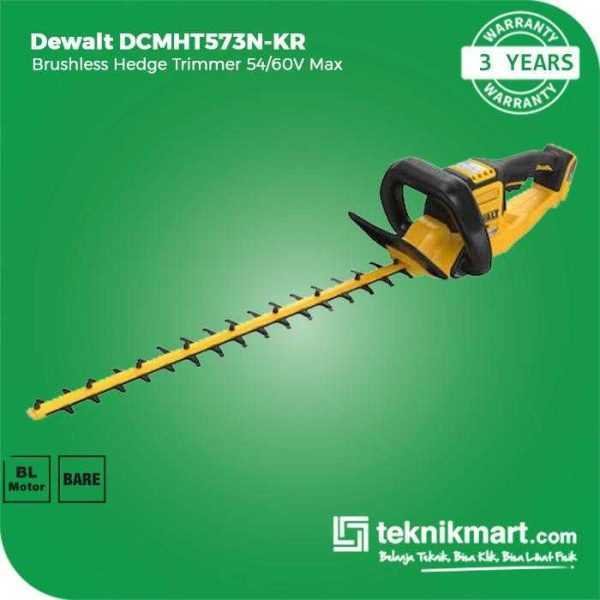 DEWALT DCMHT573N BRUSHLESS HEDGE TRIMMER 60V 31MM (UNIT ONLY)