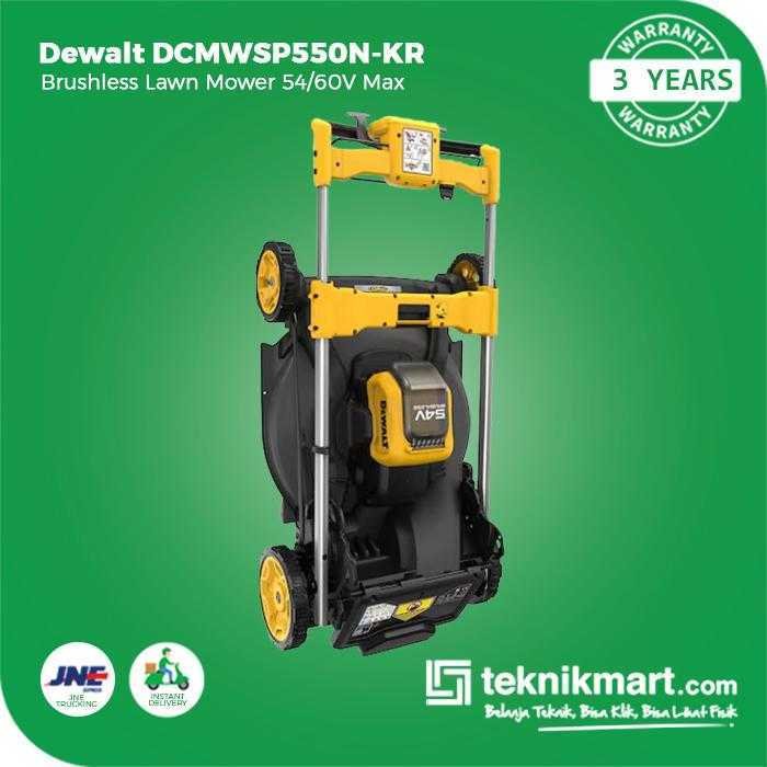 DEWALT DCMWSP550N BRUSHLESS LAWN MOWER 60V 53CM (UNIT ONLY) - Image 3