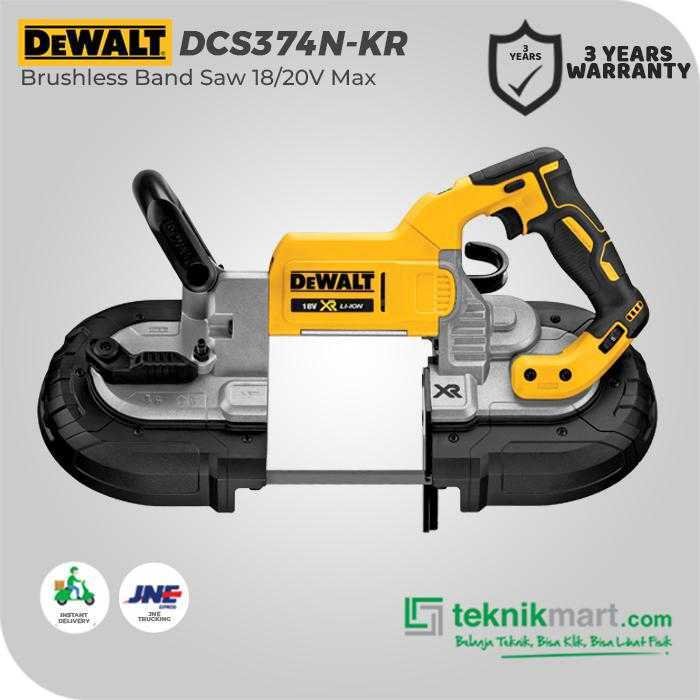 DEWALT DCS374N BRUSHLESS BAND SAW 20V MAX 0-150 RPM (UNIT ONLY) - Image 3