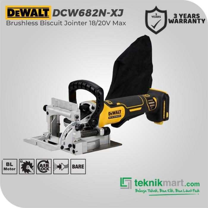DEWALT DCW682N BRUSHLESS BISCUIT JOINTER 20V (UNIT ONLY)