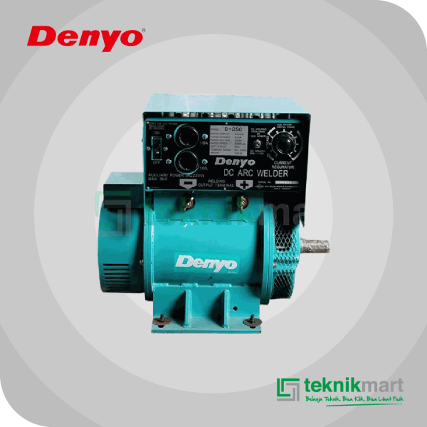 DENYO D 250 A BRUSHLESS DC ALTERNATOR 50-250A 220V