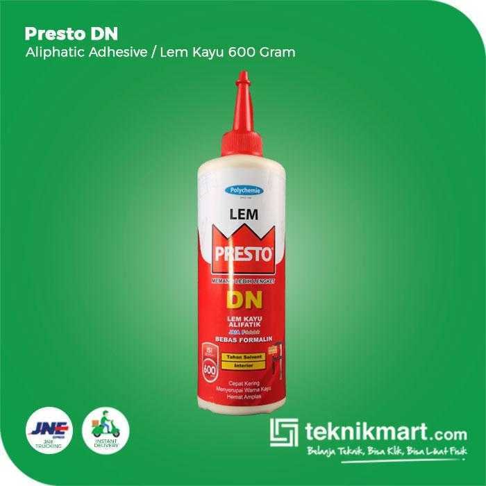 PRESTO DN ALIPHATIC ADHESIVE LEM KAYU 600GRAM - Image 3