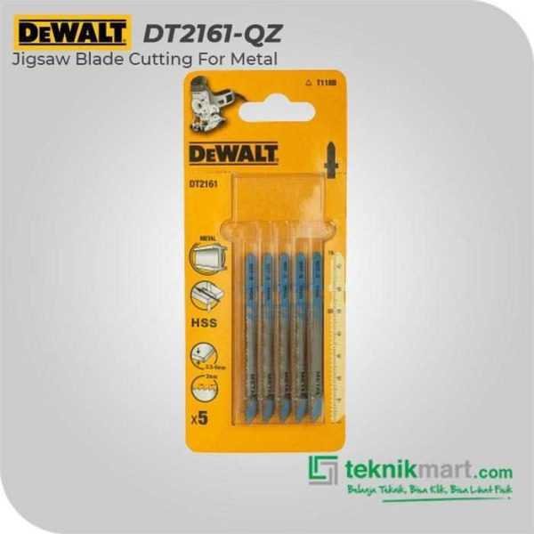 DEWALT DT2161-QZ JIGSAW BLADE CUTTING FOR METAL HSS T-SHANKS 50MM