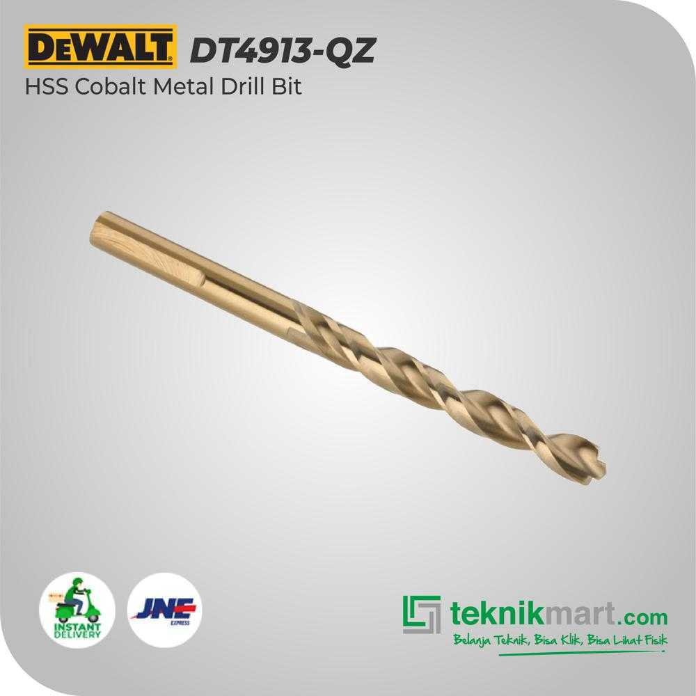 DEWALT DT4913-QZ HSS COBALT METAL DRILL BIT 9.0X81X125MM - Image 3