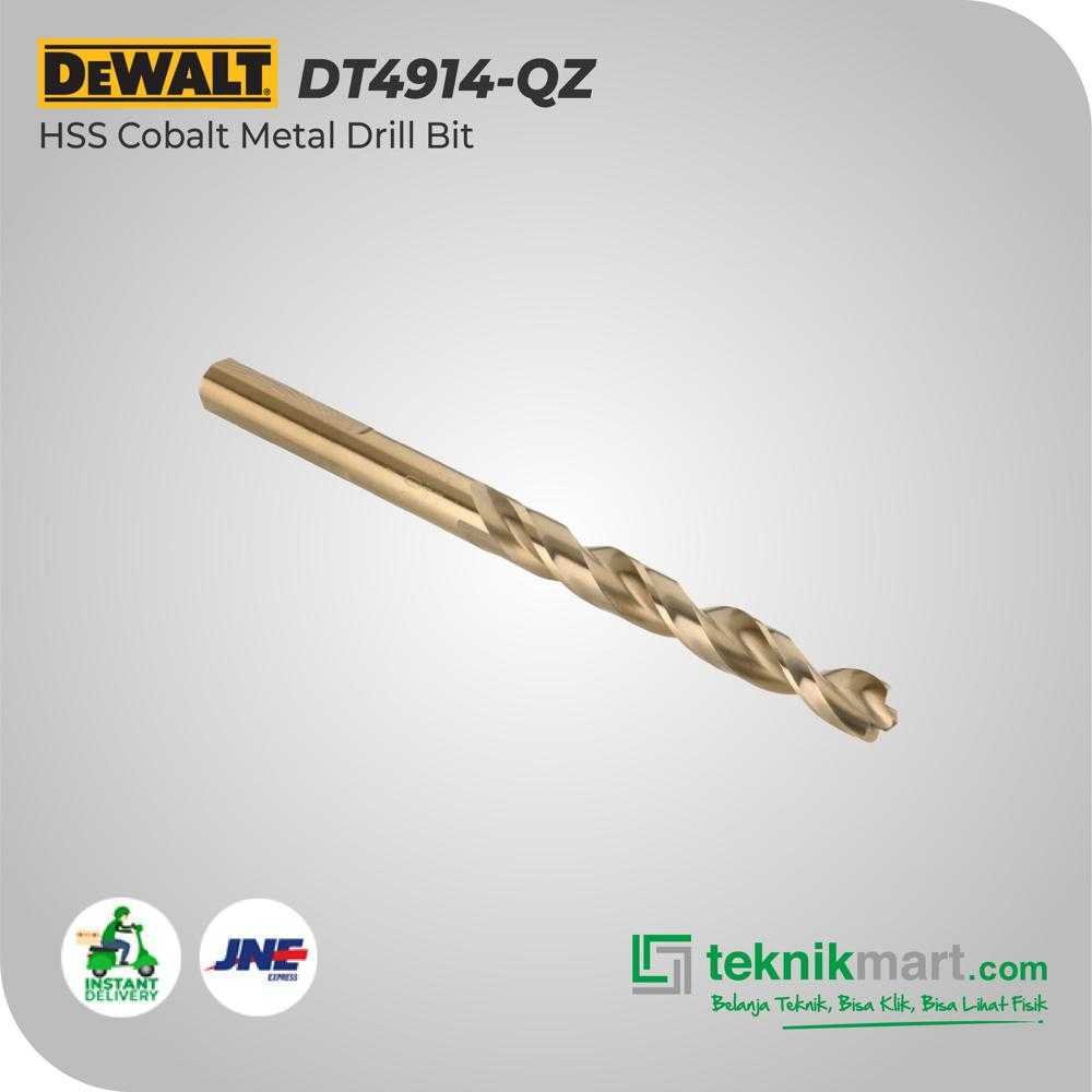 DEWALT DT4914-QZ HSS COBALT METAL DRILL BIT 10X87X133MM - Image 3