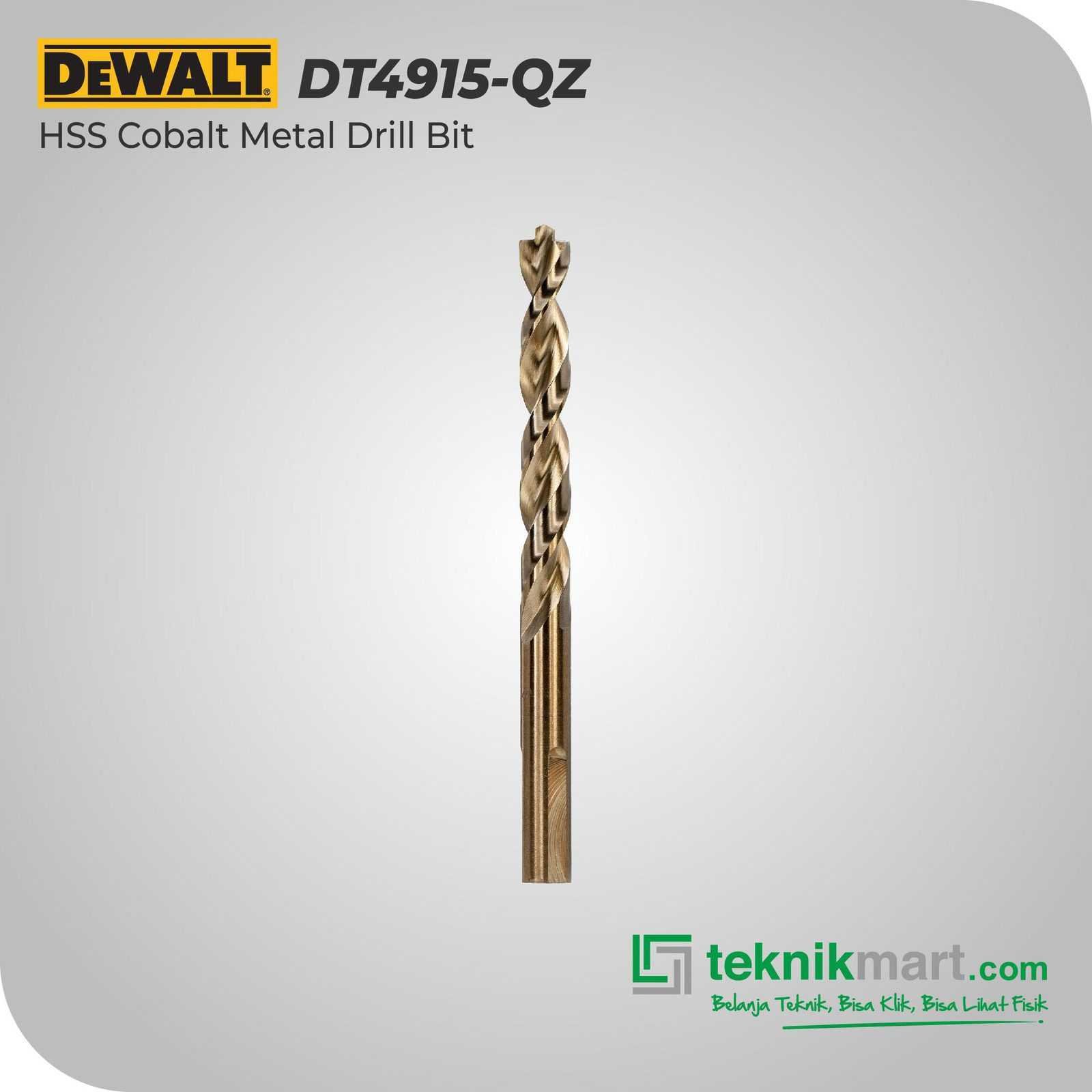 DEWALT DT4915-QZ HSS COBALT METAL DRILL BIT 11X94X142MM