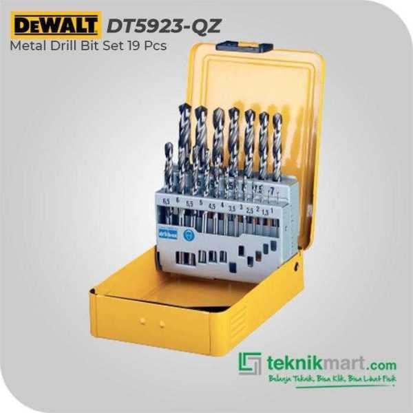 DEWALT DT5923-QZ METAL DRILL BIT SET 19 PCS (1-10MM)
