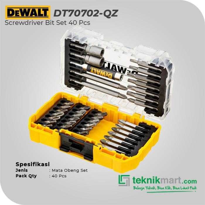 DEWALT DT70702-QZ SCREWDRIVER BIT SET 40 PCS + TOUGH CASE - Image 2