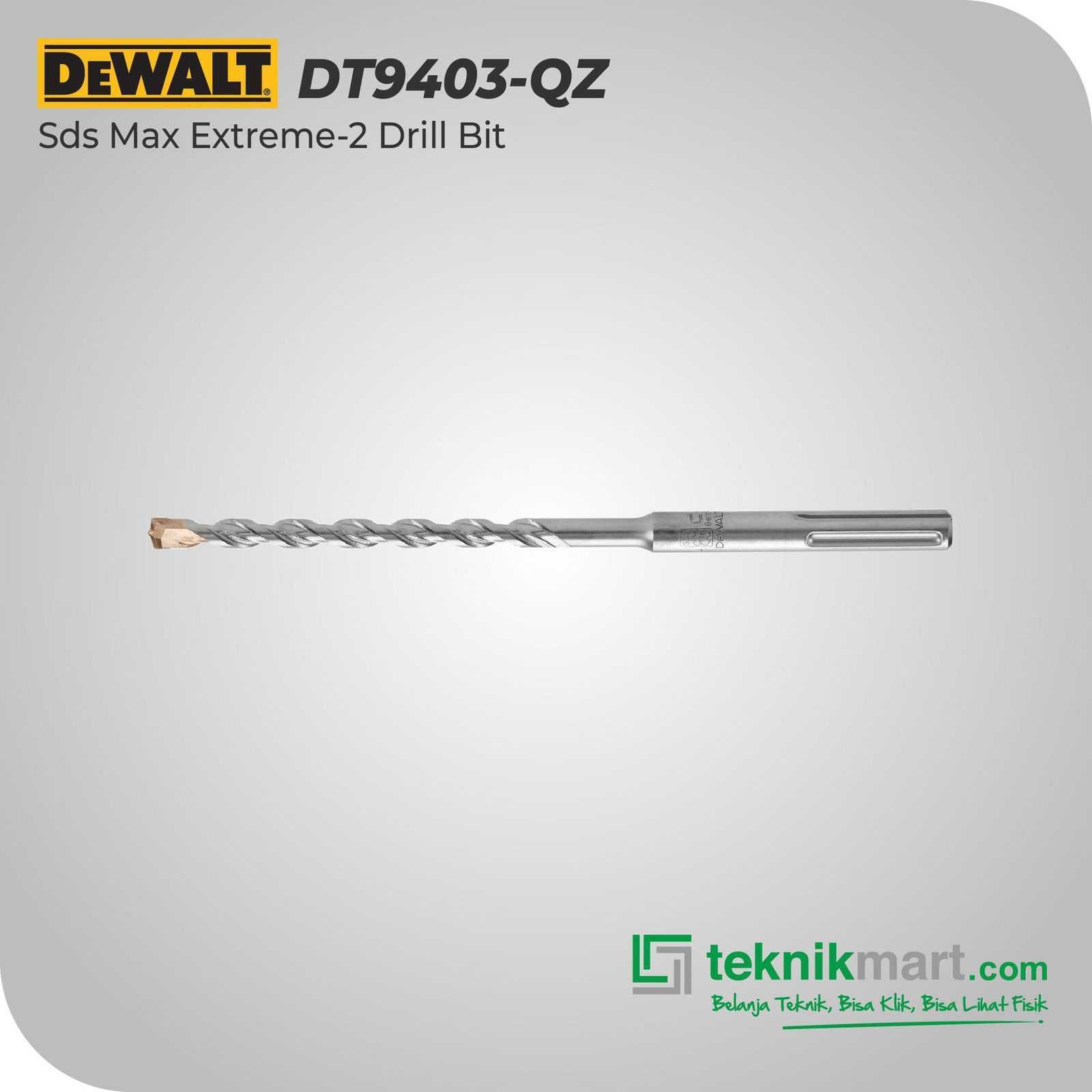 DEWALT DT9403-QZ SDS MAX EXTREME-2 DRILL BIT 13X200X340MM