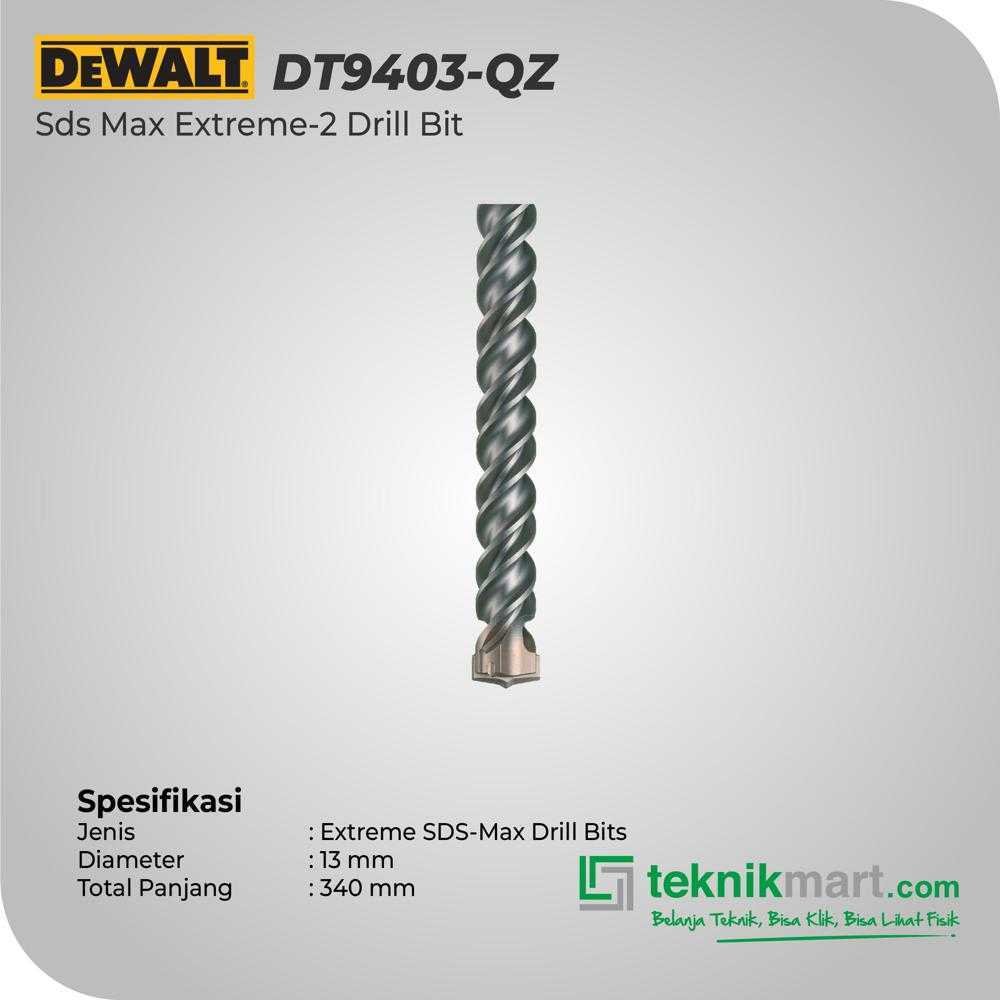 DEWALT DT9403-QZ SDS MAX EXTREME-2 DRILL BIT 13X200X340MM - Image 2