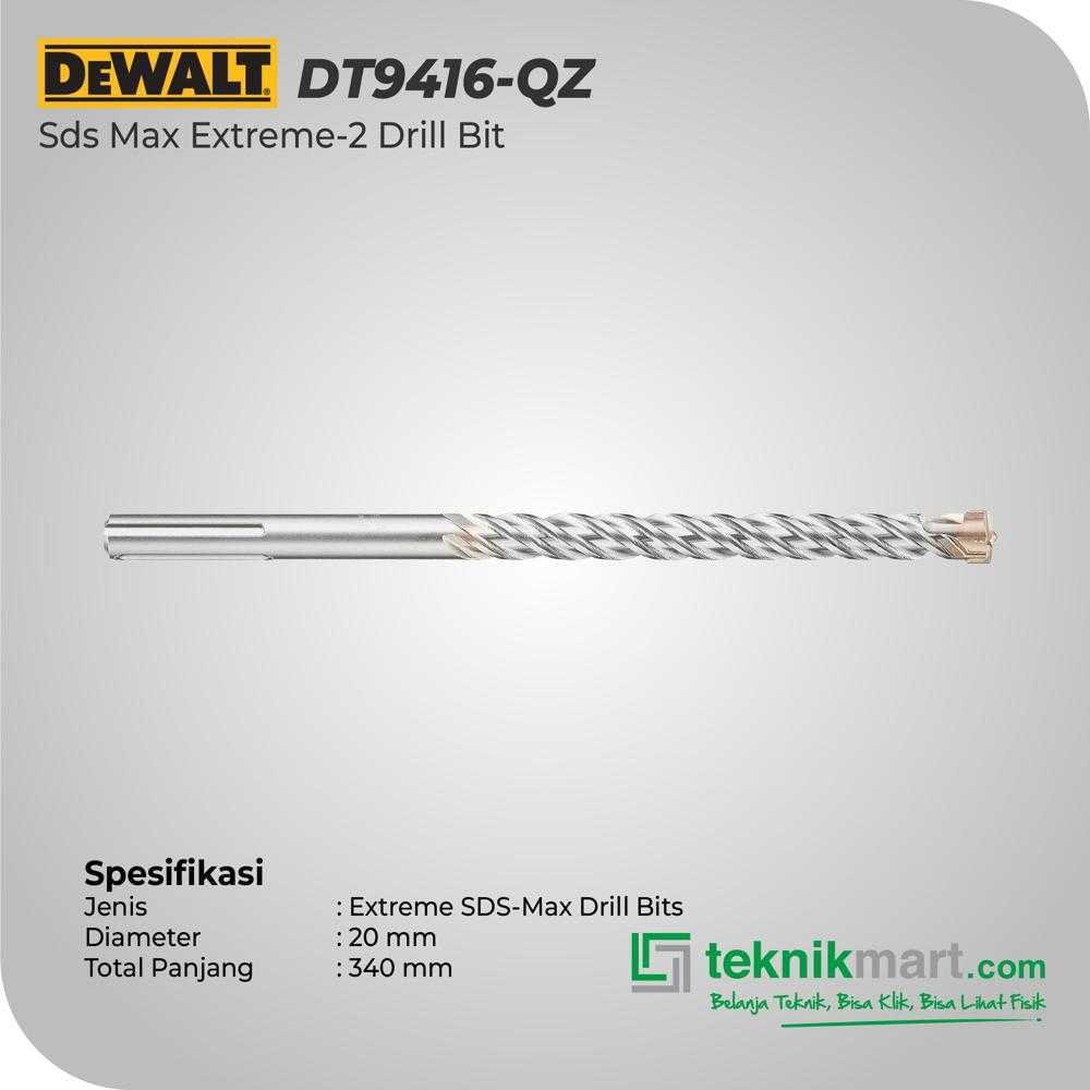 DEWALT DT9416-QZ SDS MAX EXTREME-2 DRILL BIT 20X200X340MM - Image 2