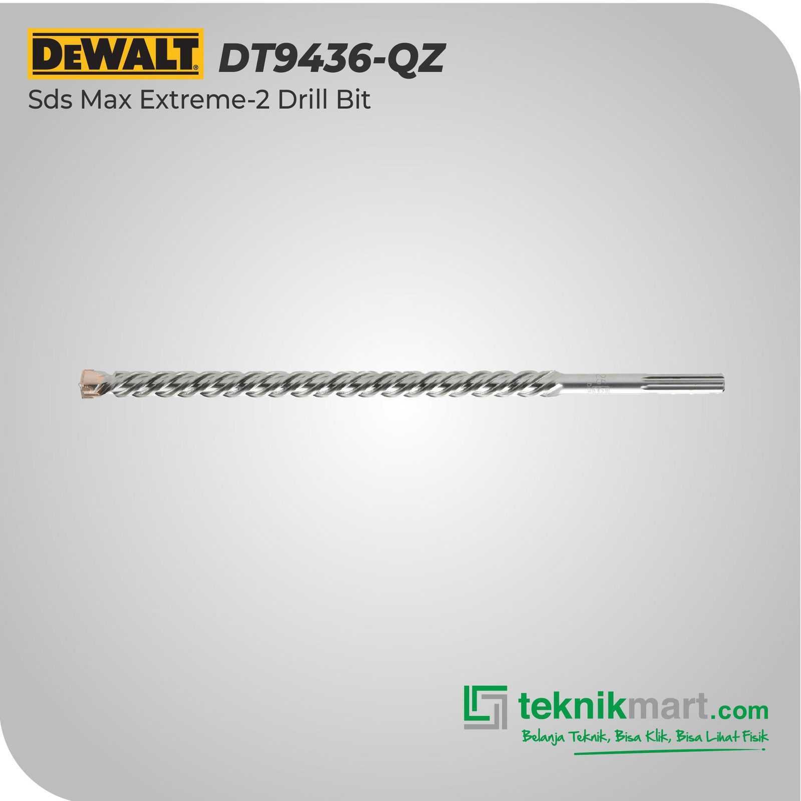 DEWALT DT9436-QZ SDS MAX EXTREME-2 DRILL BIT 32X800X920MM