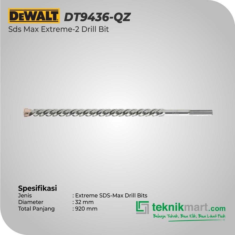 DEWALT DT9436-QZ SDS MAX EXTREME-2 DRILL BIT 32X800X920MM - Image 2