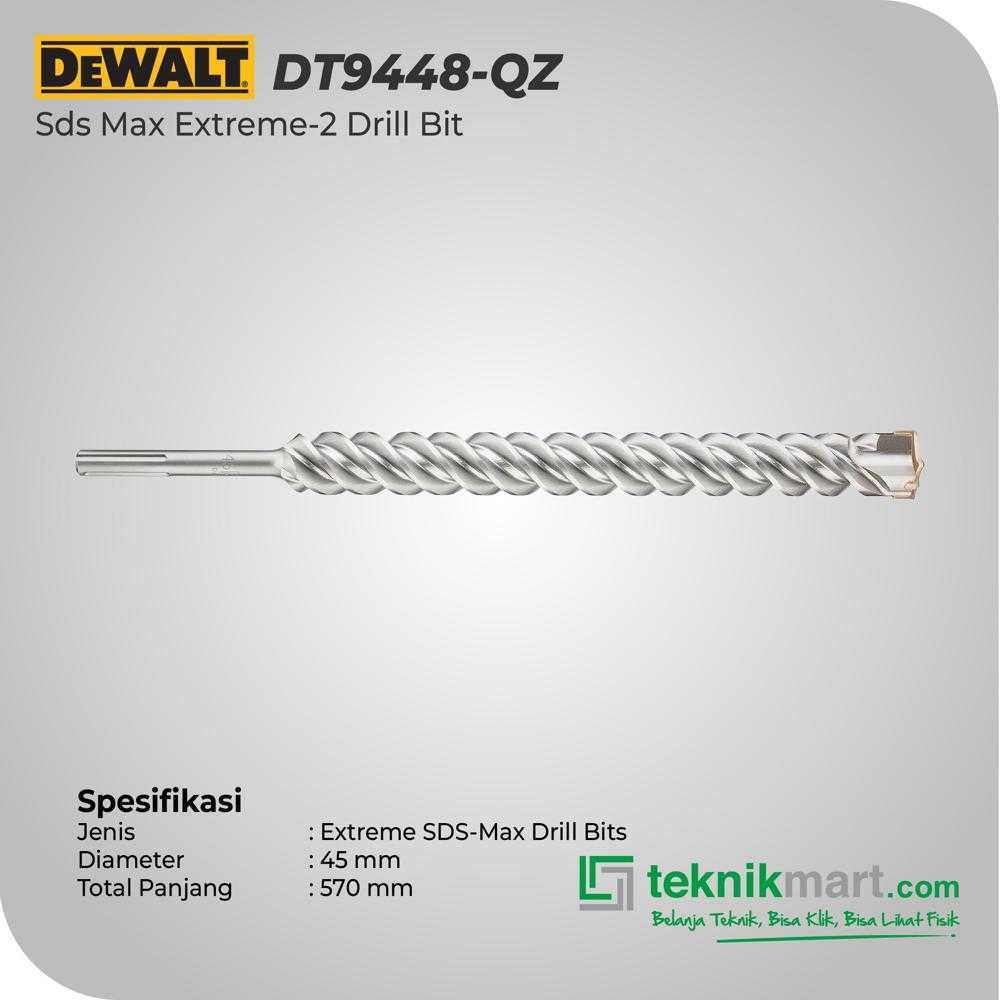 DEWALT DT9448-QZ SDS MAX EXTREME-2 DRILL BIT 45X450X570MM - Image 2