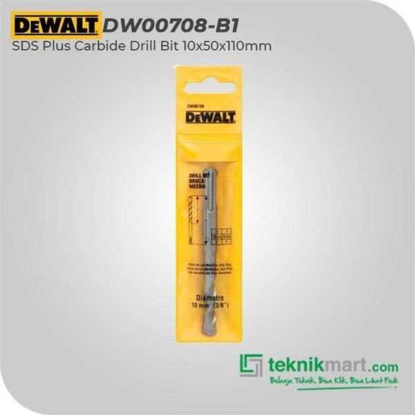 DEWALT DW00708 SDS PLUS CARBIDE DRILL BIT 10X50X110MM