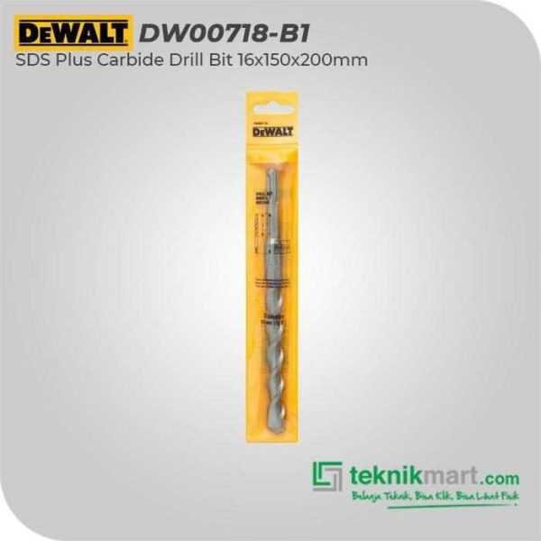 DEWALT DW00718 SDS PLUS CARBIDE DRILL BIT 16X150X200MM