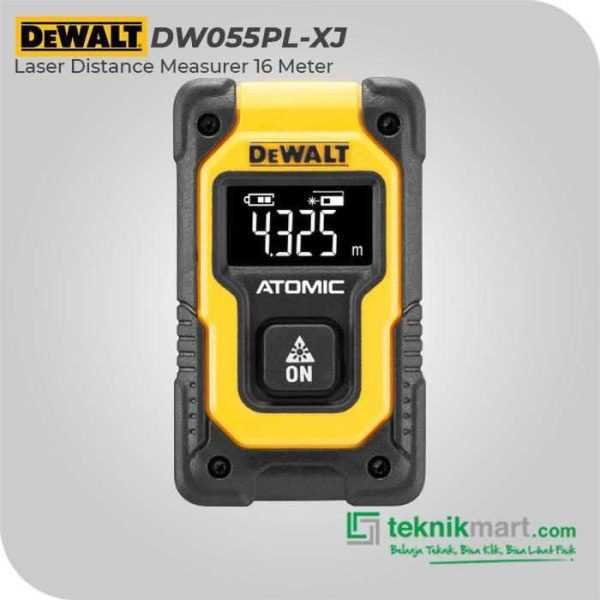 DEWALT DW055PL-XJ LASER DISTANCE MEASURER 16 METER
