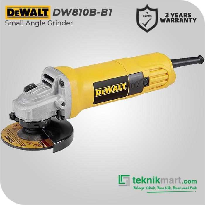 DEWALT DW810B SMALL ANGLE GRINDER WITH TOGGLE SWITCH 710WATT 100MM