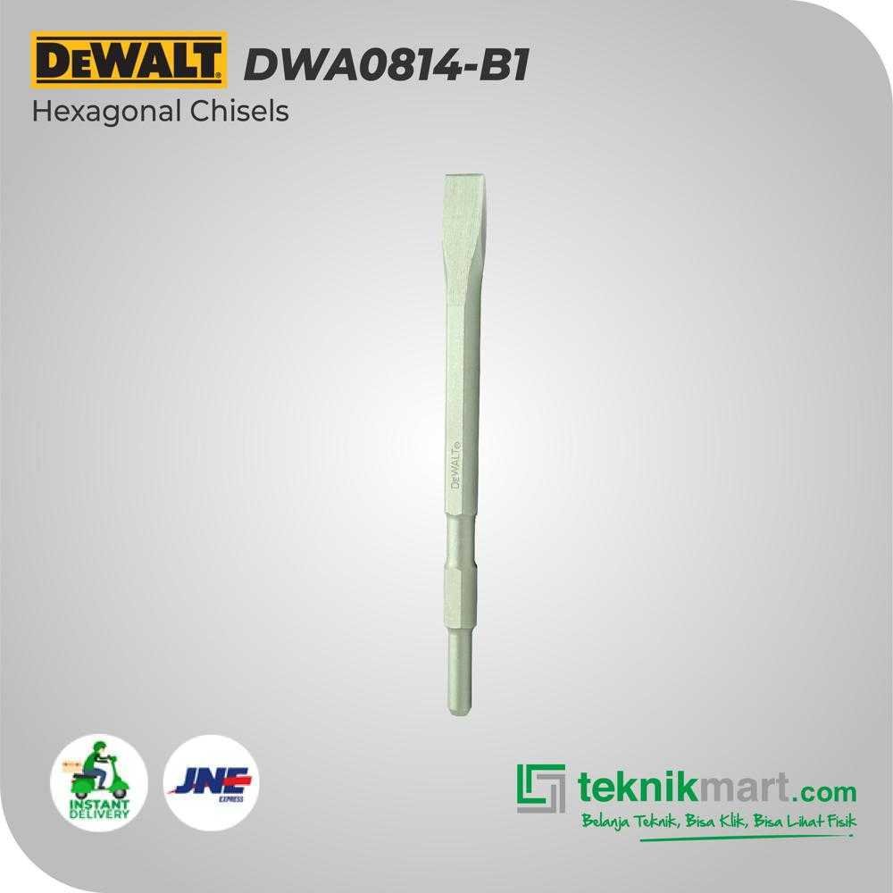 DEWALT DWA0814 HEX 17 FLAT CHISEL 280X22MM - Image 3