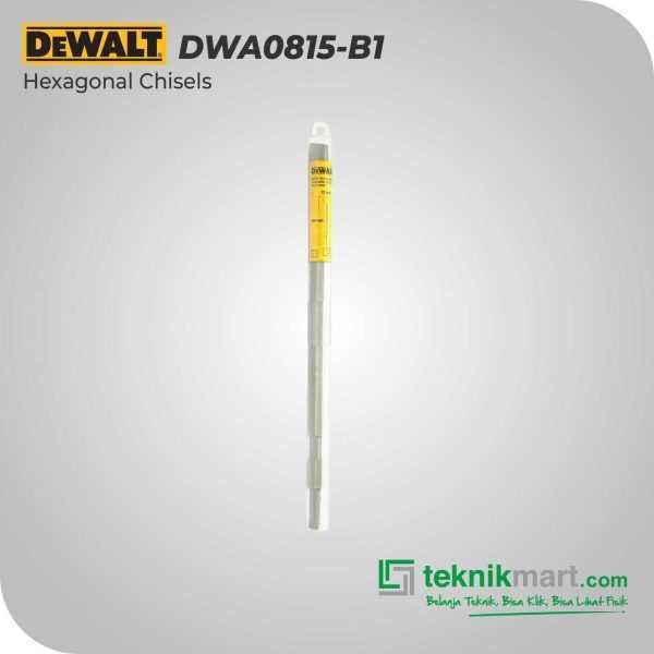 DEWALT DWA0815 HEX 17 FLAT CHISEL 450X22MM