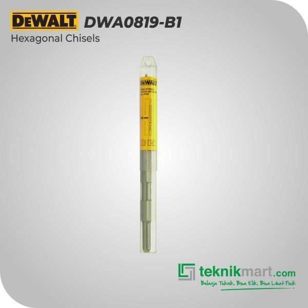 DEWALT DWA0819 HEX 17 POINTED CHISEL 280MM
