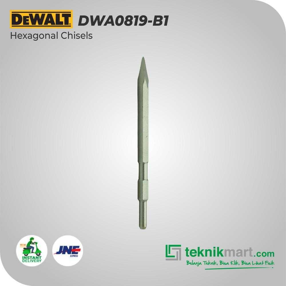 DEWALT DWA0819 HEX 17 POINTED CHISEL 280MM - Image 3