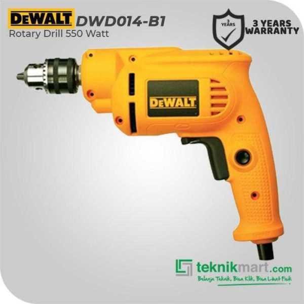 DEWALT DWD014 ROTARY DRILL 550WATT 10MM 0-2.800RPM