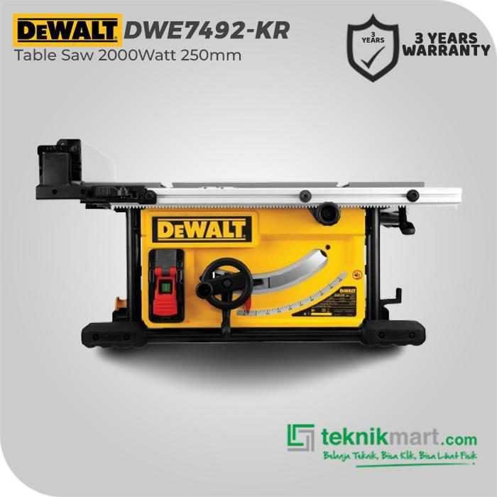 DEWALT DWE7492 TABLE SAW 2000WATT 250MM